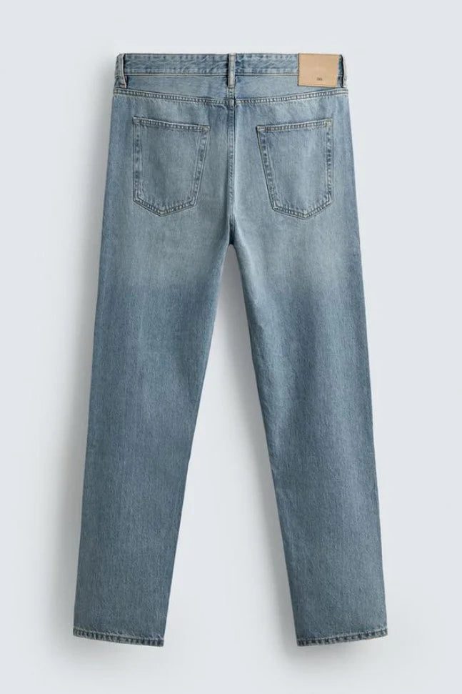 Straight Stretchable Denim – ZARA