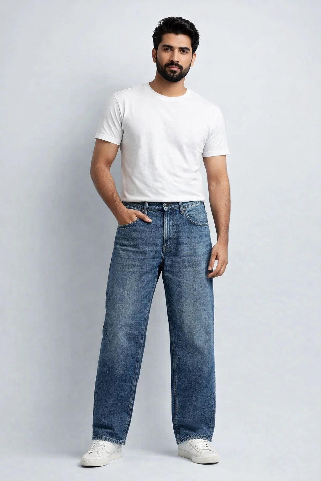 Straight Stretchable Denim - Lee