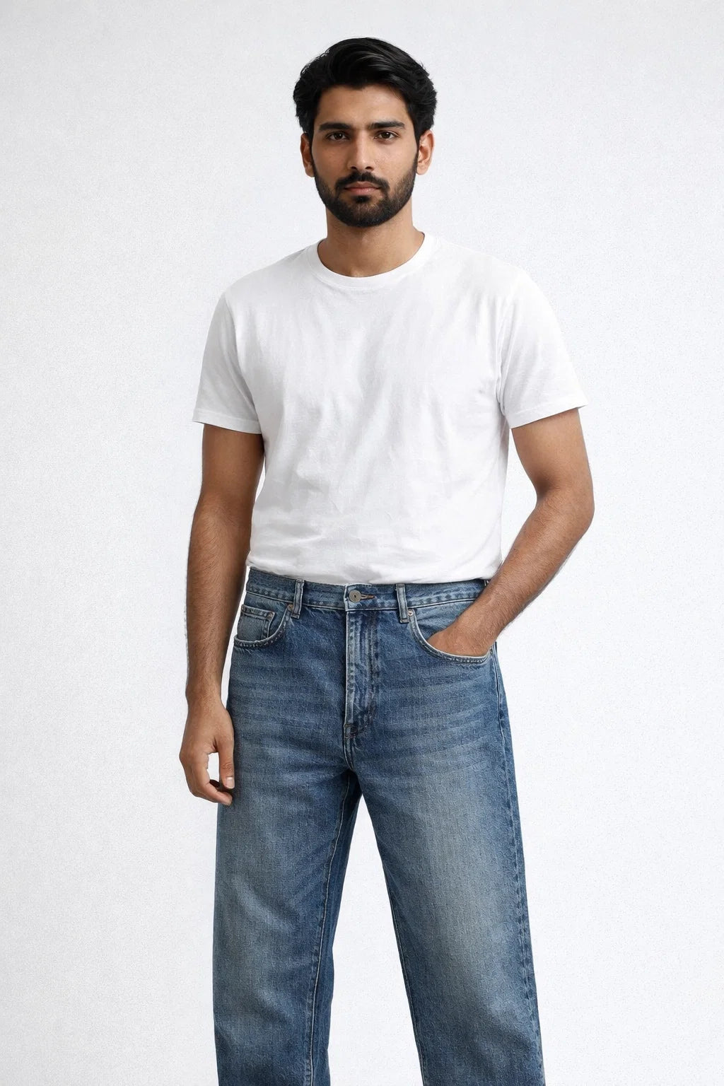 Straight Stretchable Denim - Lee